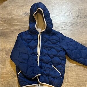 firefighters Operation Warm Tan Quilted Jacket - Size 10/12